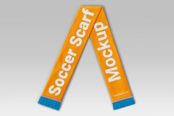 足球围巾样机3组