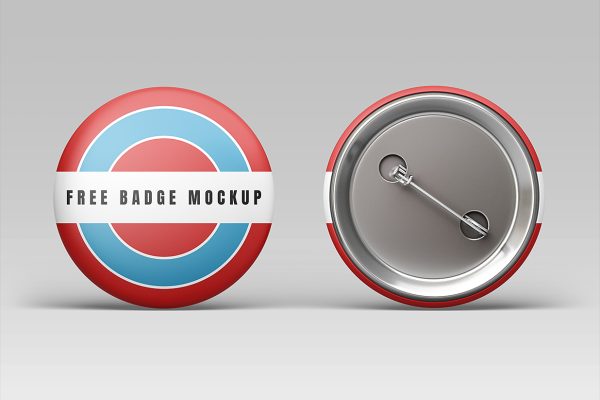 精致别针徽章胸针样机3组