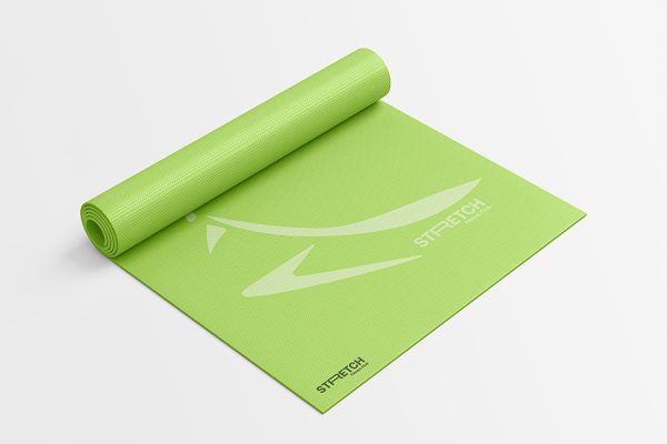 卷起的瑜伽垫样机