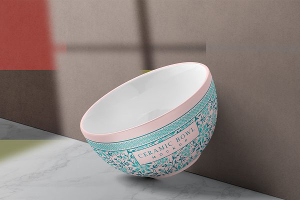 精致陶瓷碗样机
