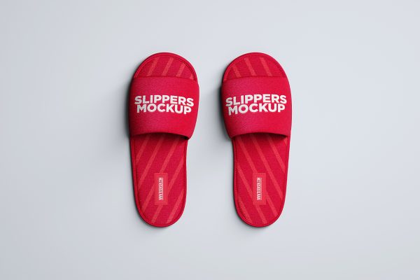 精致一次性拖鞋样机