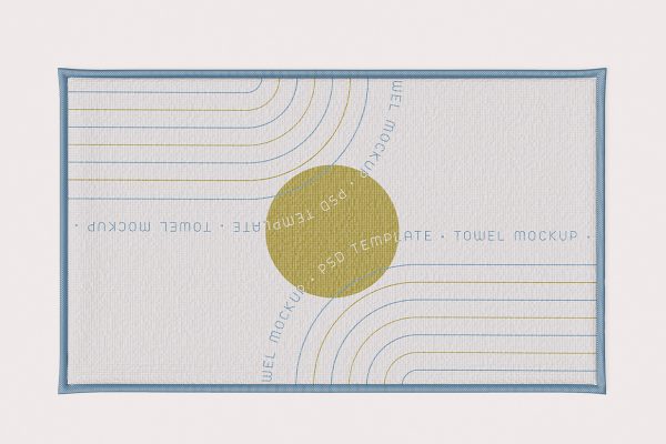 毛巾洗脸巾样机