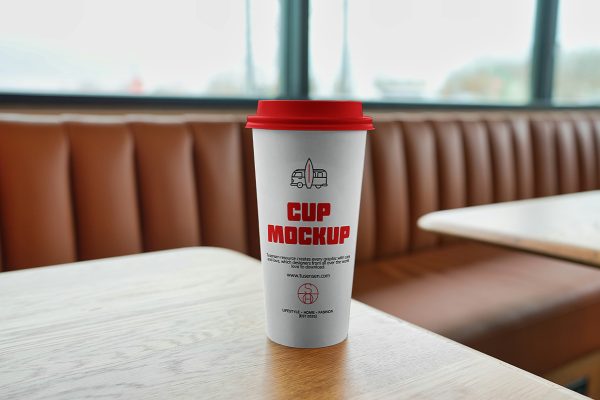 立式奶茶杯咖啡杯样机