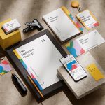 文具品牌包装VI样机4组缩略图 文具品牌包装VI样机4组
