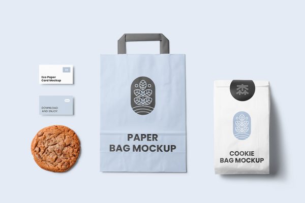 面包品牌包装VI样机