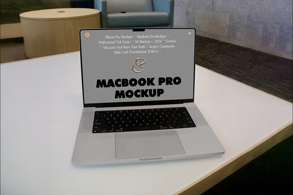办公室MacBook Pro样机