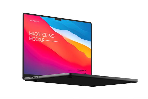 悬在空中的MacBook Pro样机