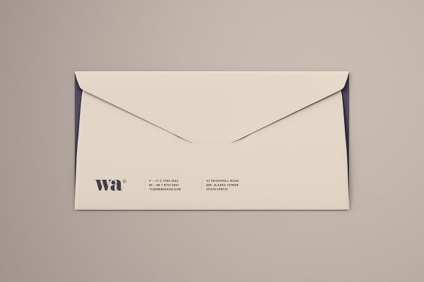 侧缝信封设计样机