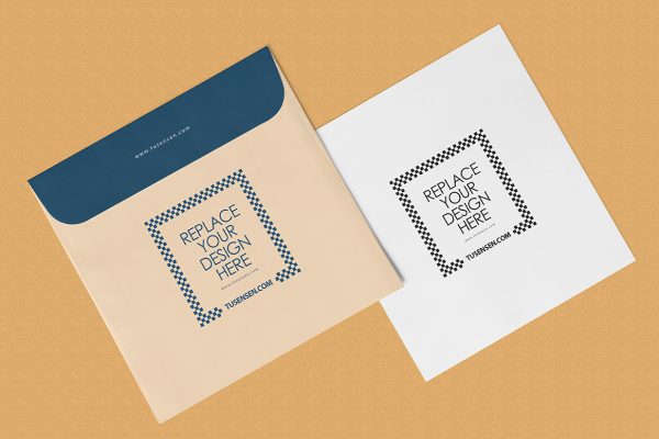 方形企业信封样机5组