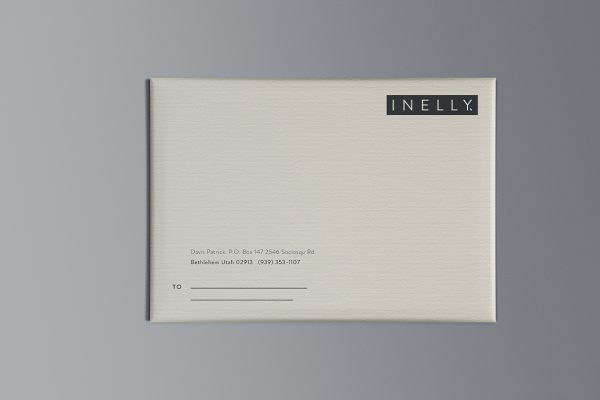 高级信封外观设计样机