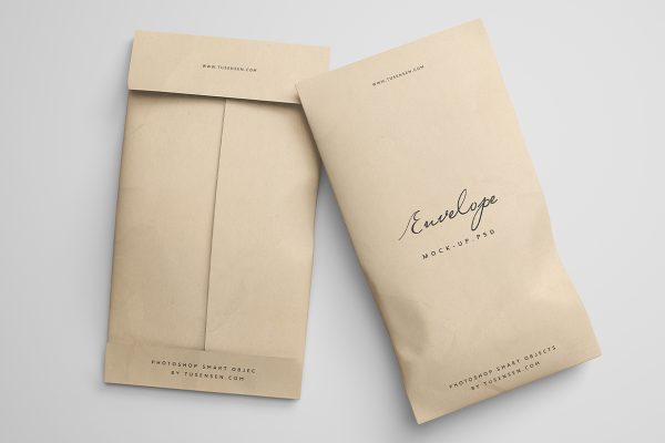 牛皮纸信封样机