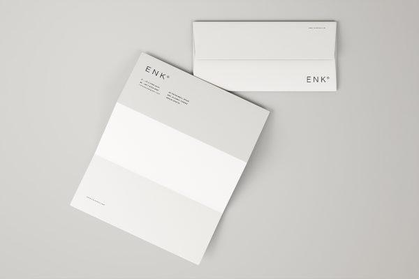 高质感信封信纸样机