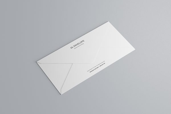 简约精致信封样机7组Mockup