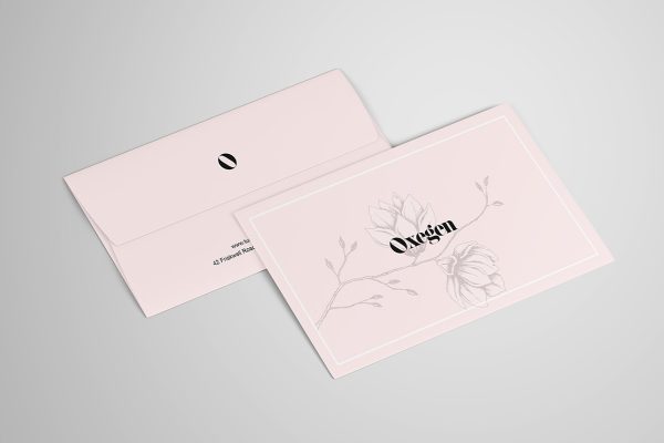 信封贺卡样机Mockup