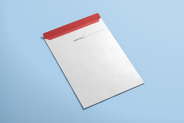 简约信封样机8组Mockup