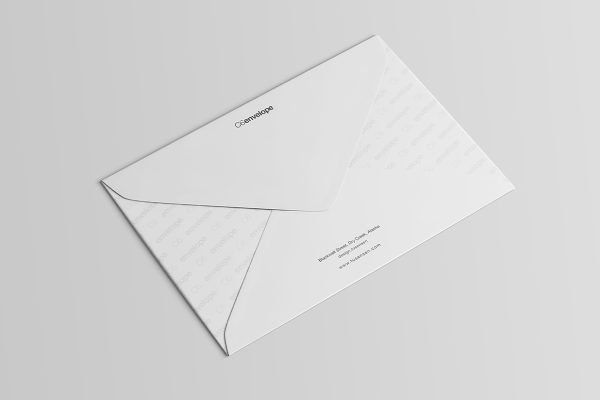 简约高级信封样机7组Mockup