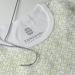 T恤布料LOGO标志样机Mockup