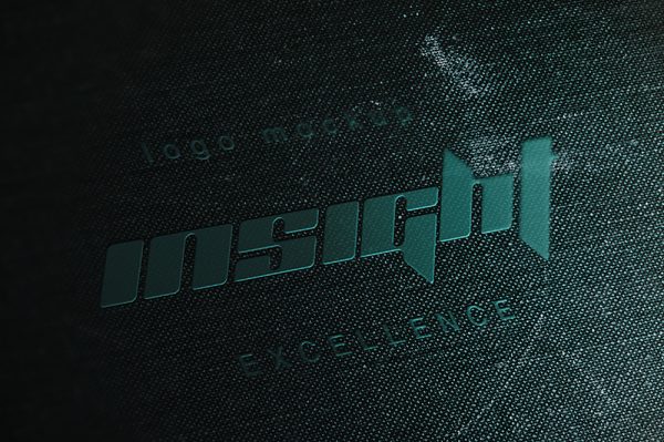 高质感布料压印LOGO样机