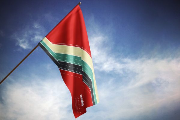 高质感旗帜广告旗样机Mockup3组