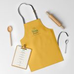 餐饮品牌围裙样机mockup缩略图 餐饮品牌围裙样机mockup