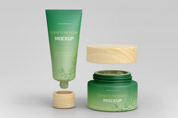 木盖洗面奶面霜护肤品样机套装2组