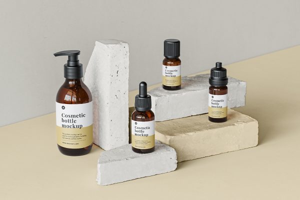 精华乳液爽肤水护肤品样机套装5组