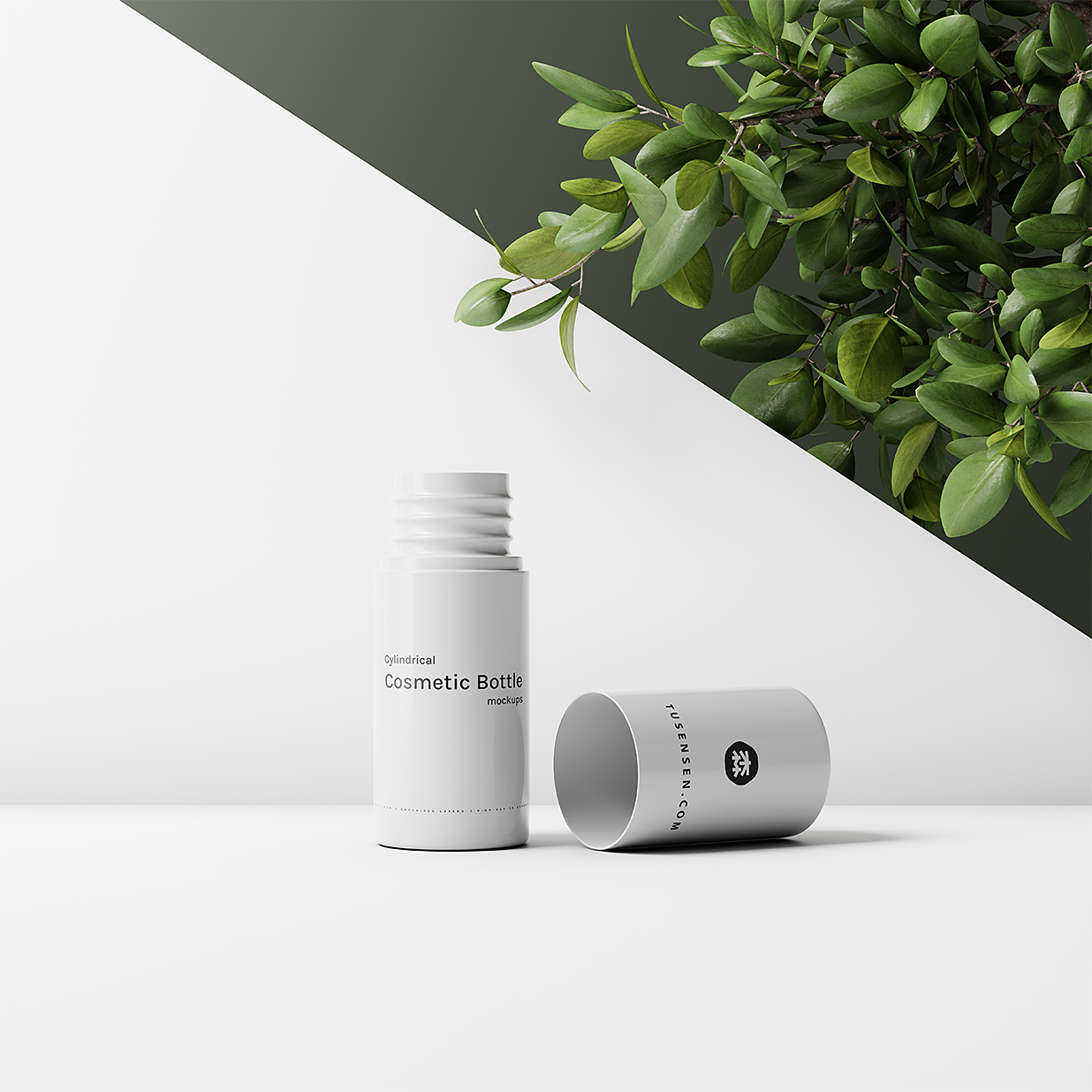 高质感唇膏润唇膏样机mockup8组插图1