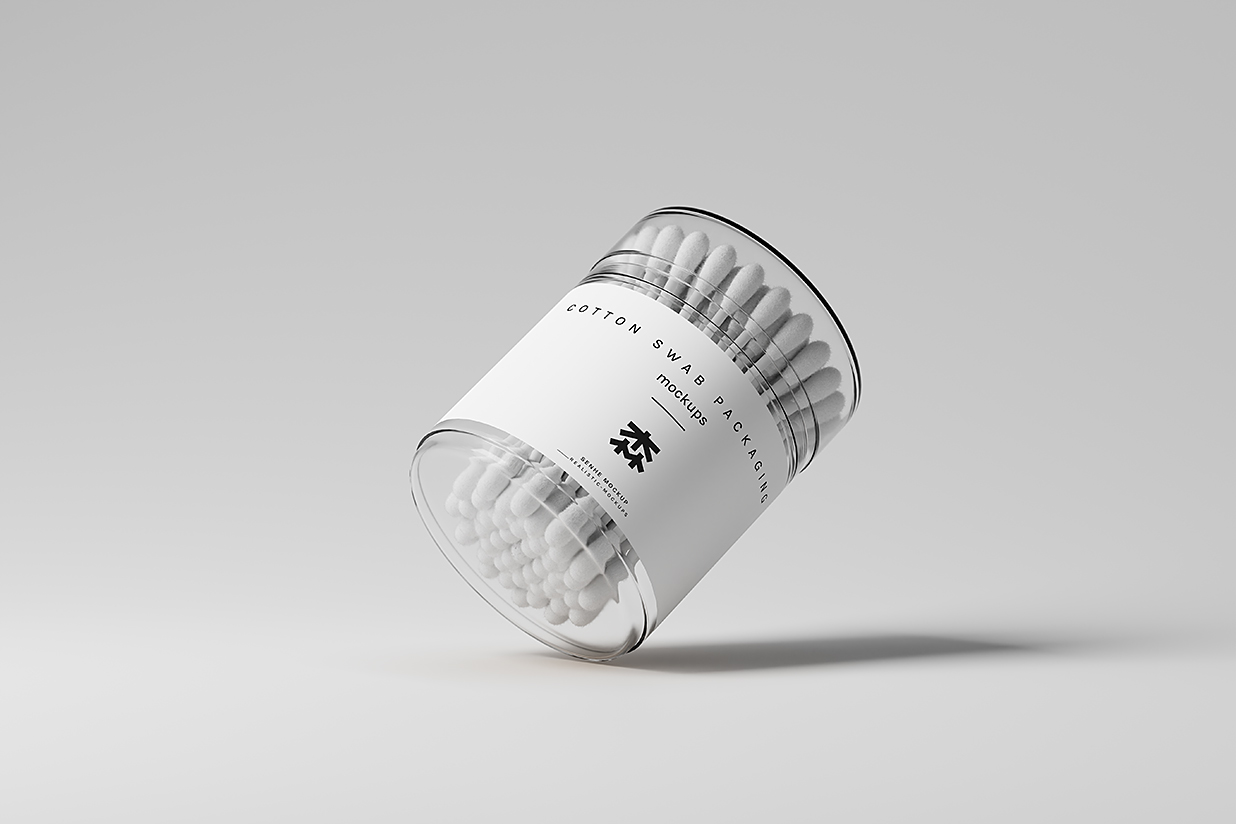 高质感棉签包装样机mockup10组插图1