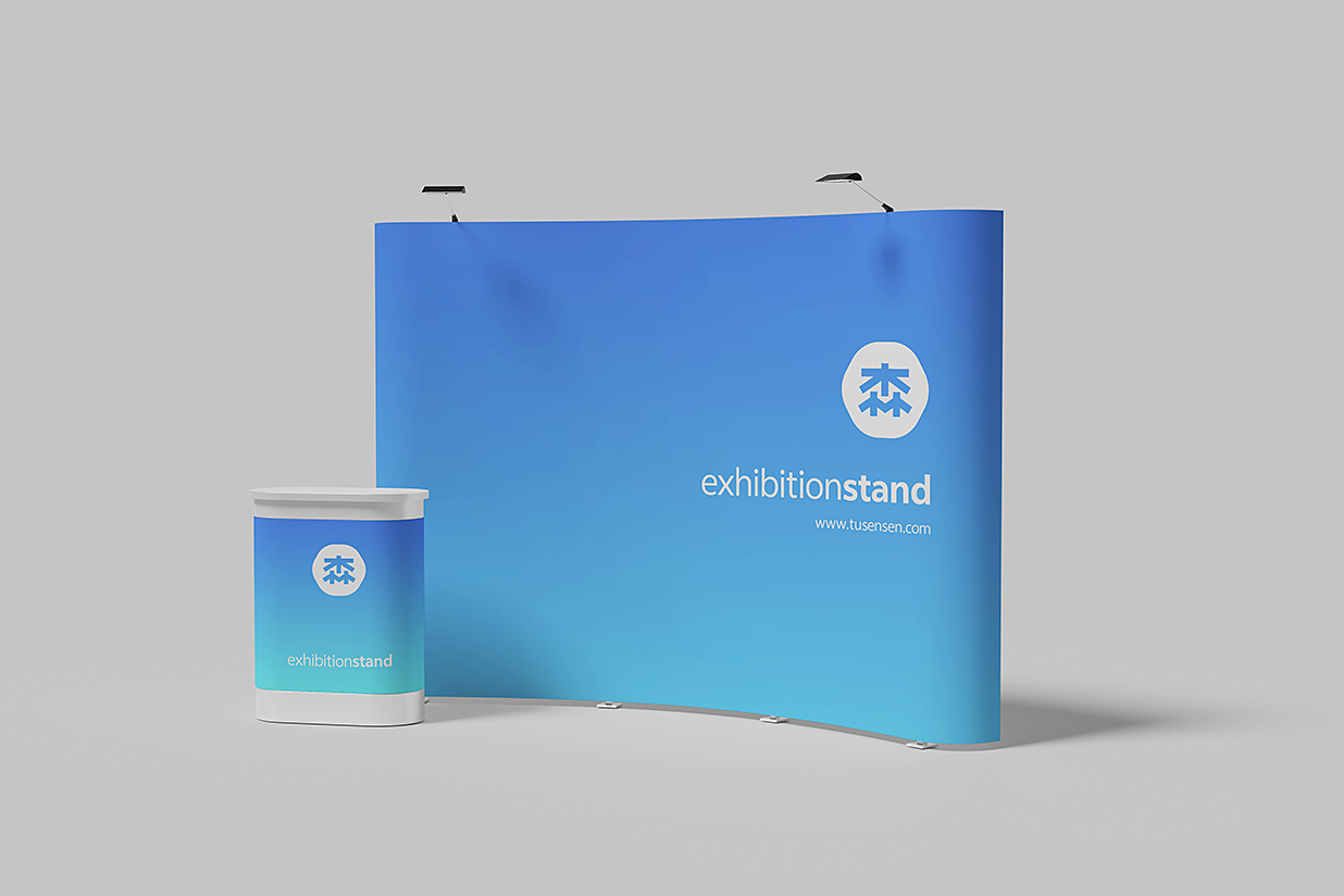 精致的展台样机 mockup6组插图2