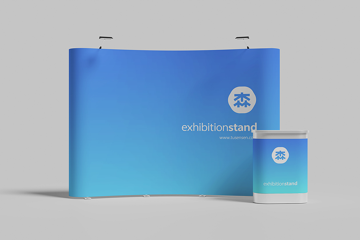 精致的展台样机 mockup6组插图3