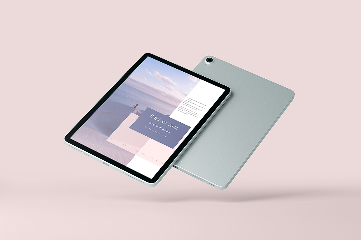2022款iPad Air平板样机mockup 5组插图3