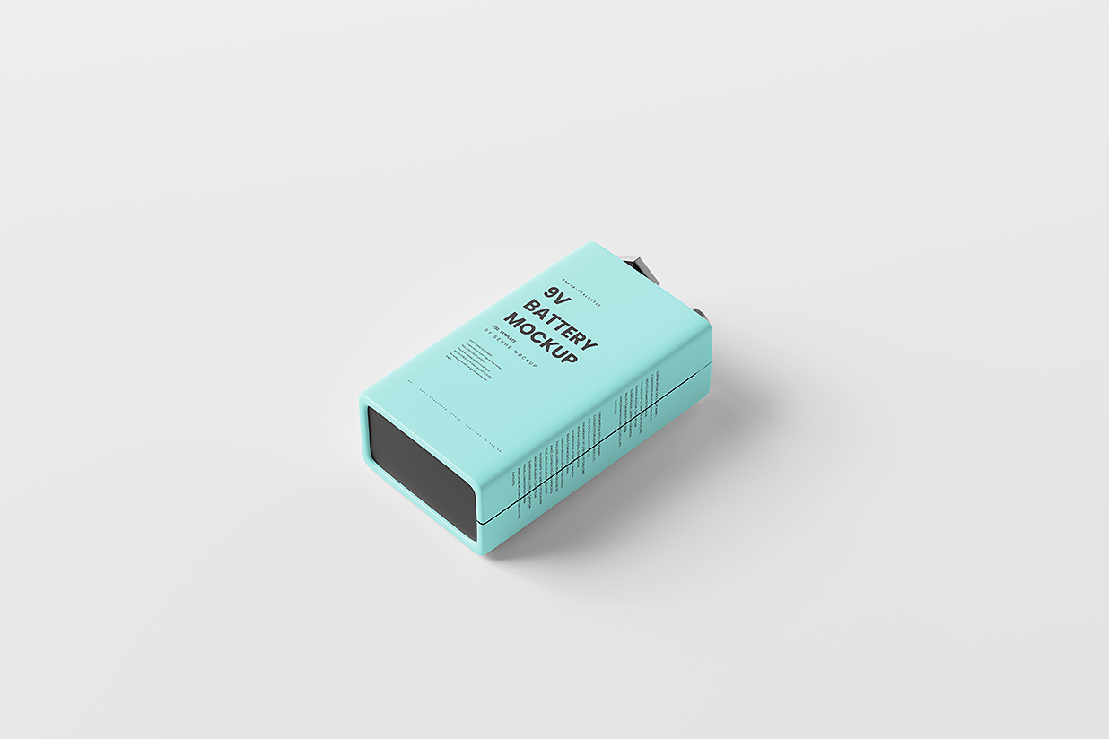 高质感电池样机mockup6组插图3