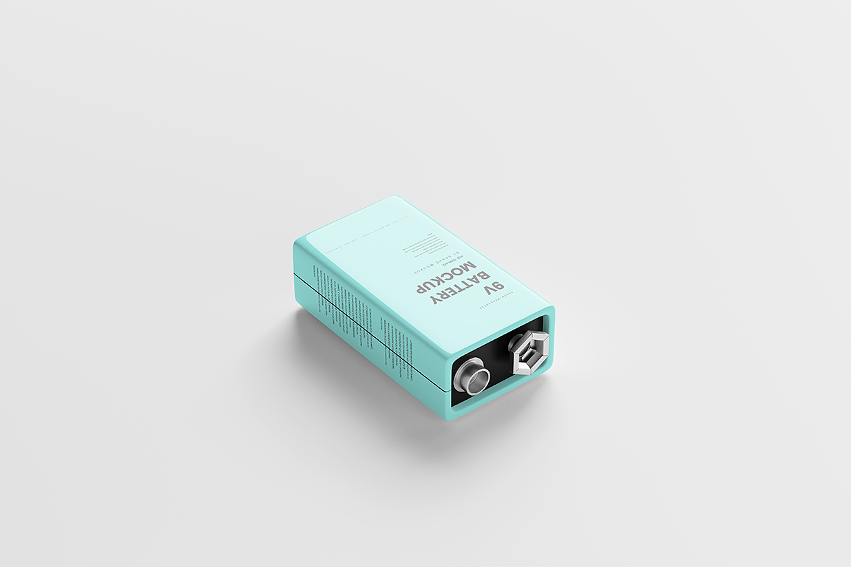 高质感电池样机mockup6组插图4