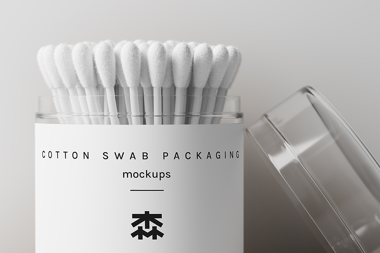 高质感棉签包装样机mockup10组插图5