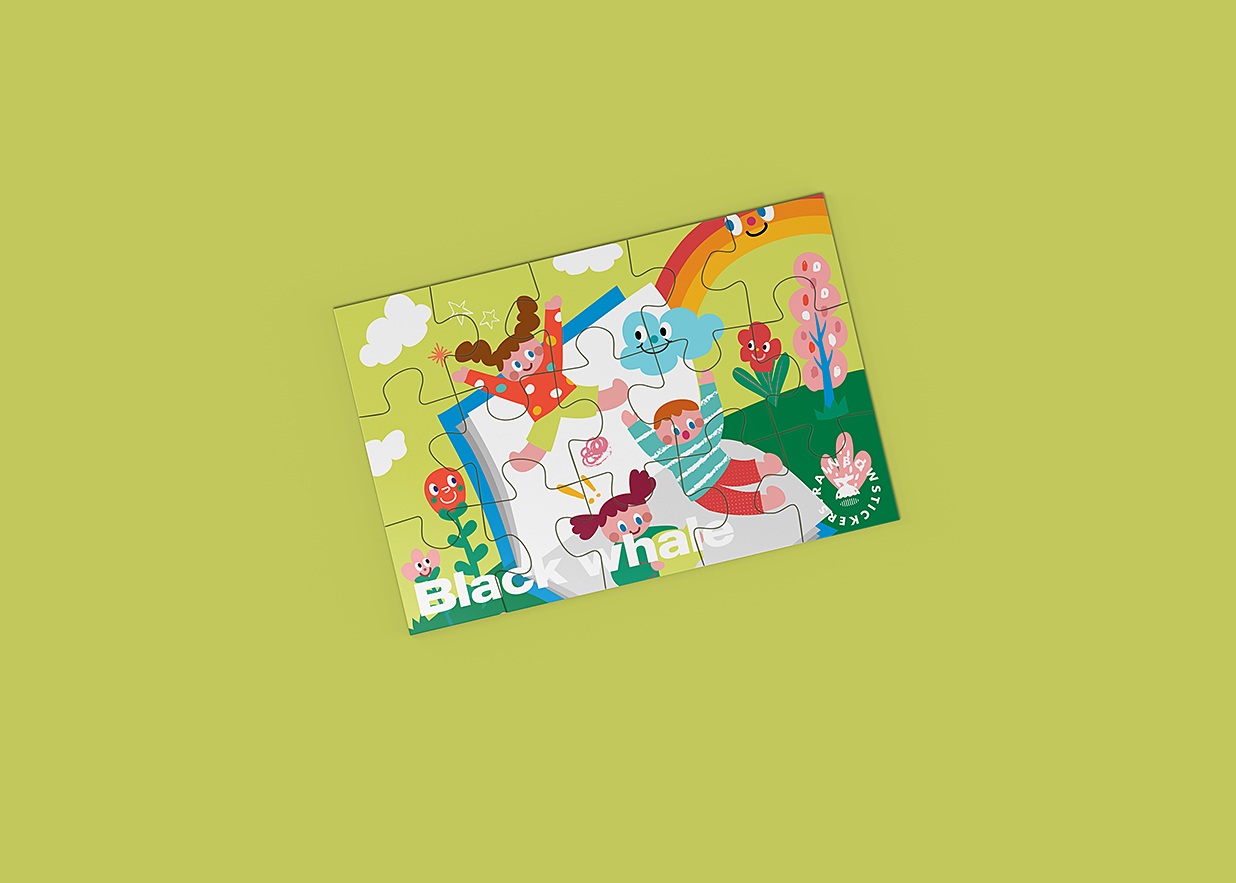 拼图样机mockup插图