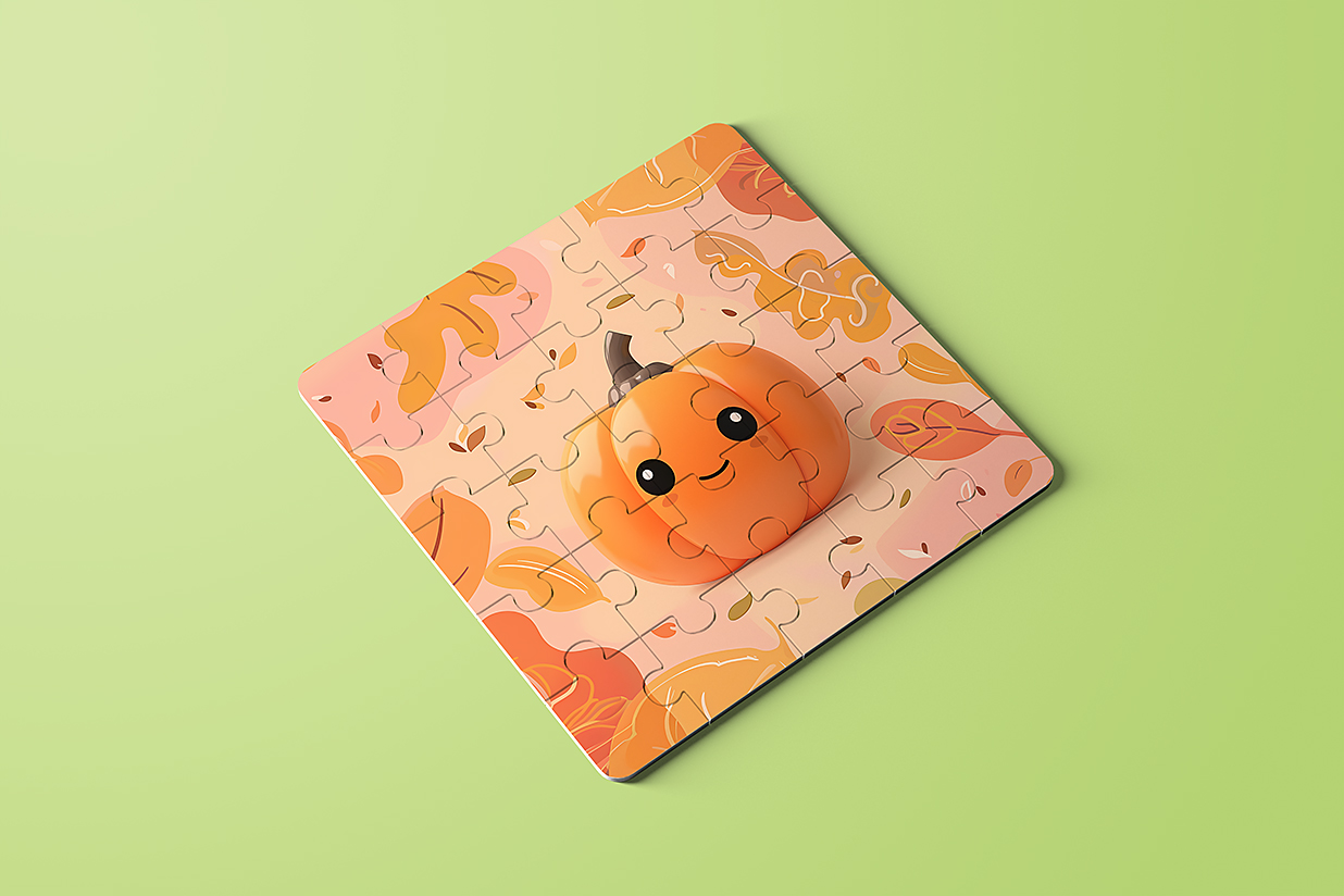 精致拼图样机mockup插图