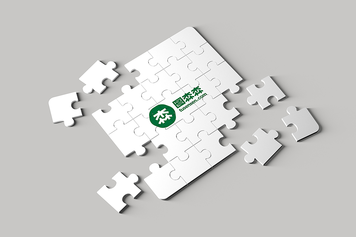 精致拼图样机mockup插图