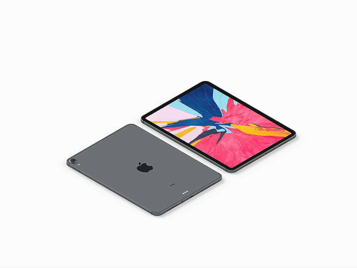 2018款iPad Pro 平板样机mockup插图