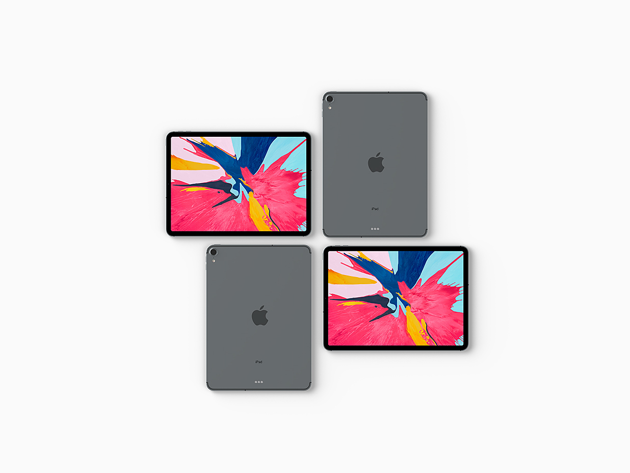 2018款iPad Pro 平板样机mockup2组插图