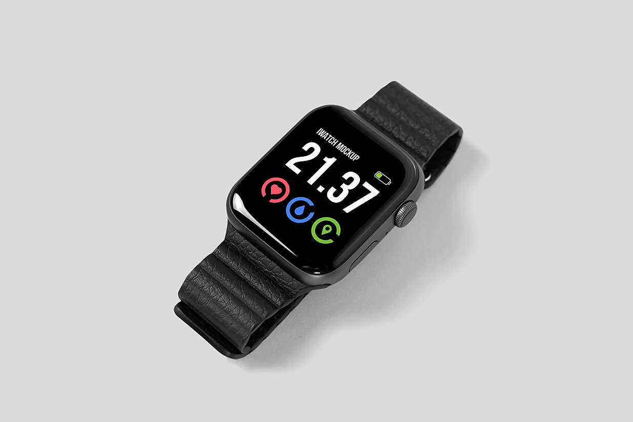 Apple Watch苹果手表样机mockup插图
