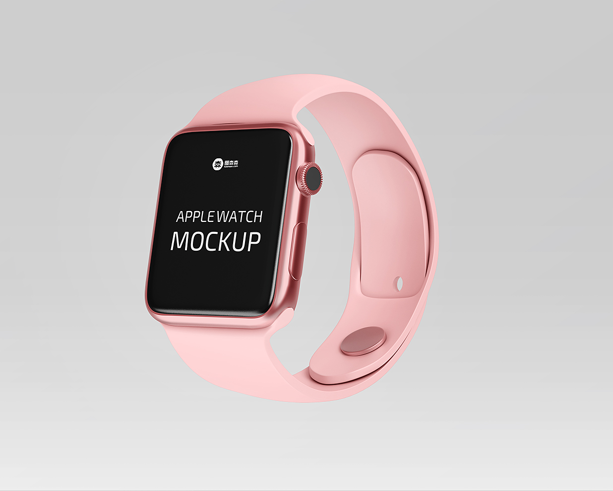 精致的Apple Watch苹果手表样机mockup3组插图