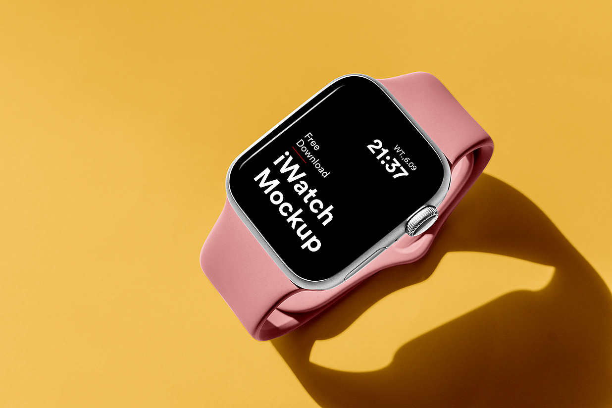 Apple Watch苹果手表样机mockup插图