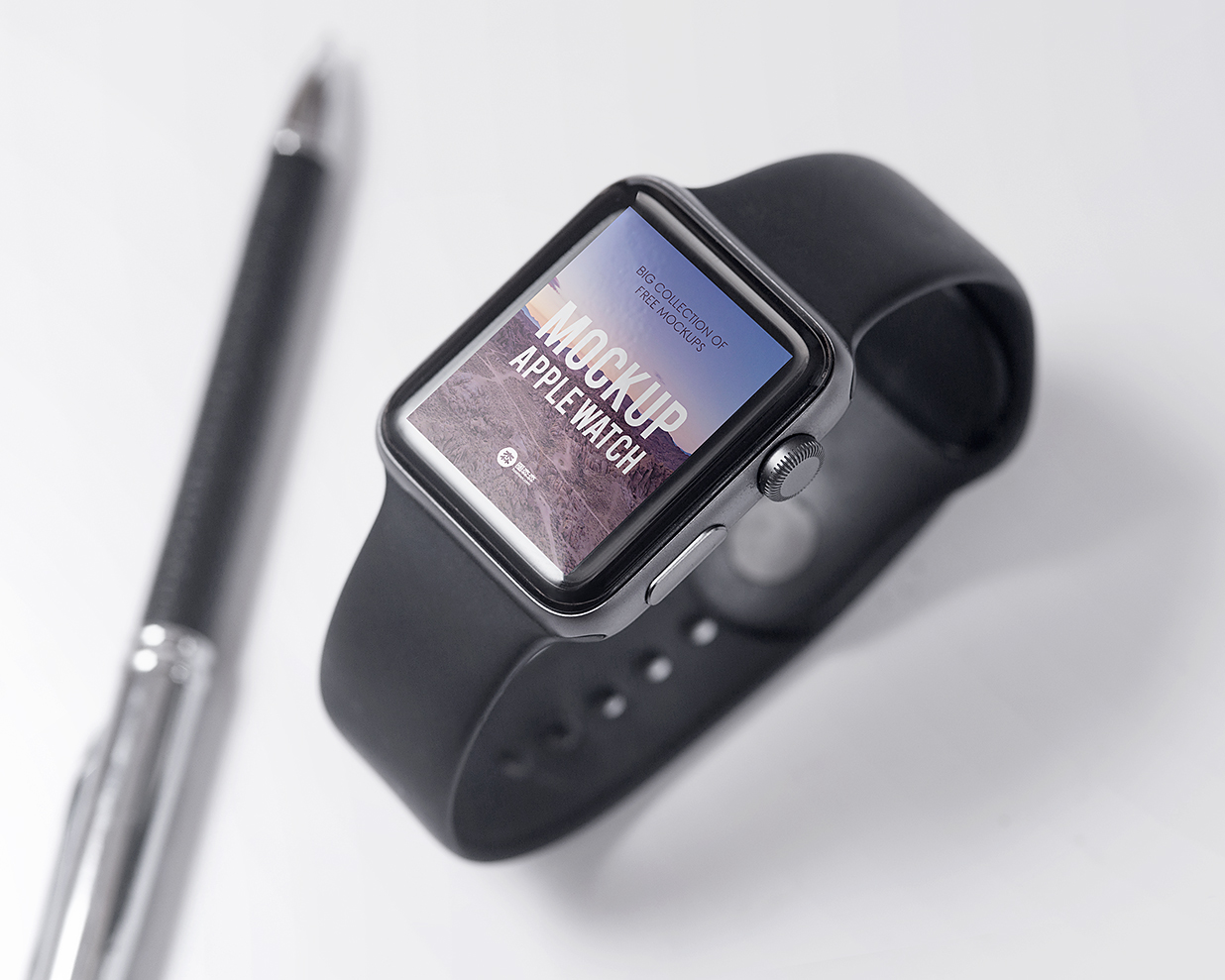 Apple Watch苹果手表样机mockup插图