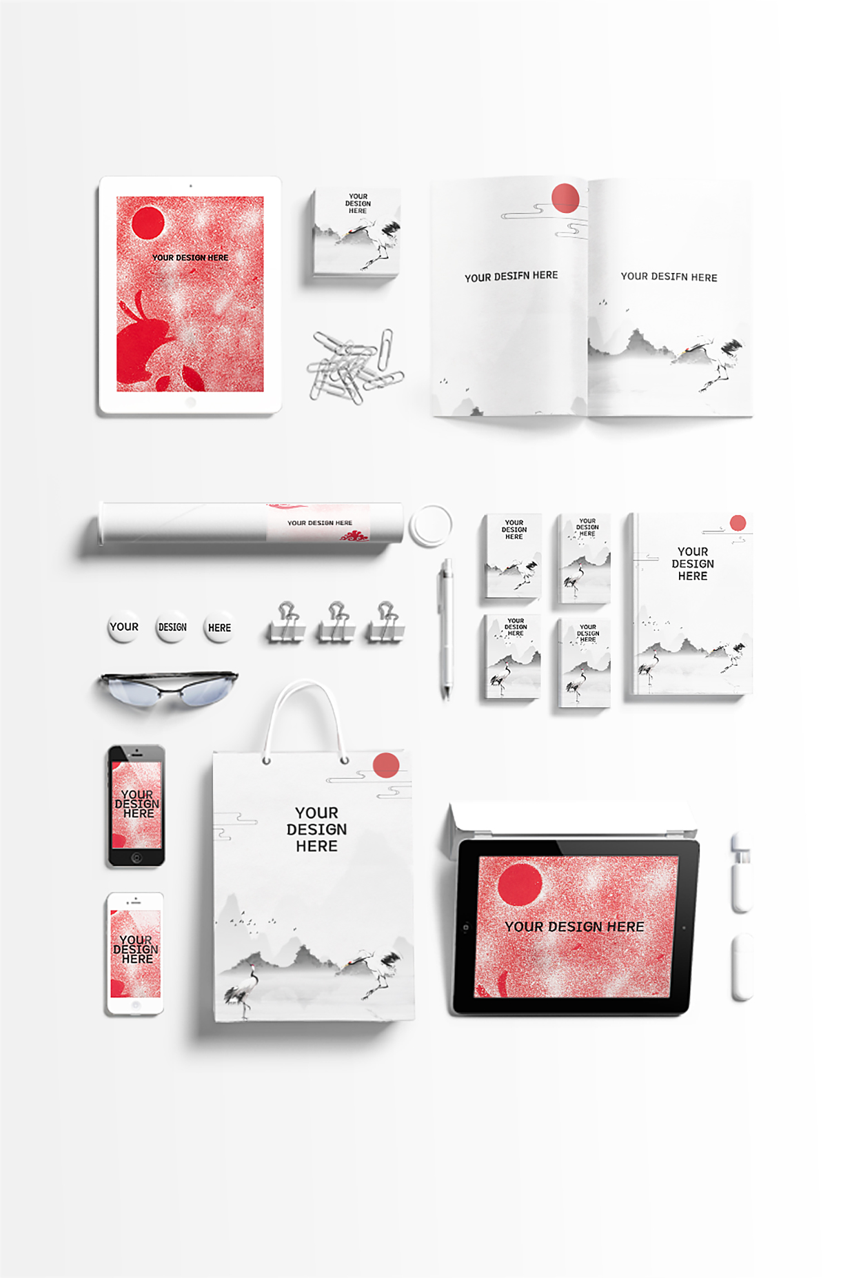 品牌文创VI套装样机mockup插图