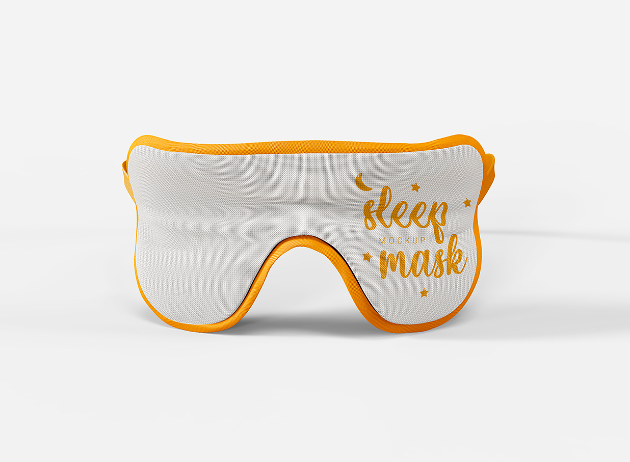 高质感眼罩样机mockup插图