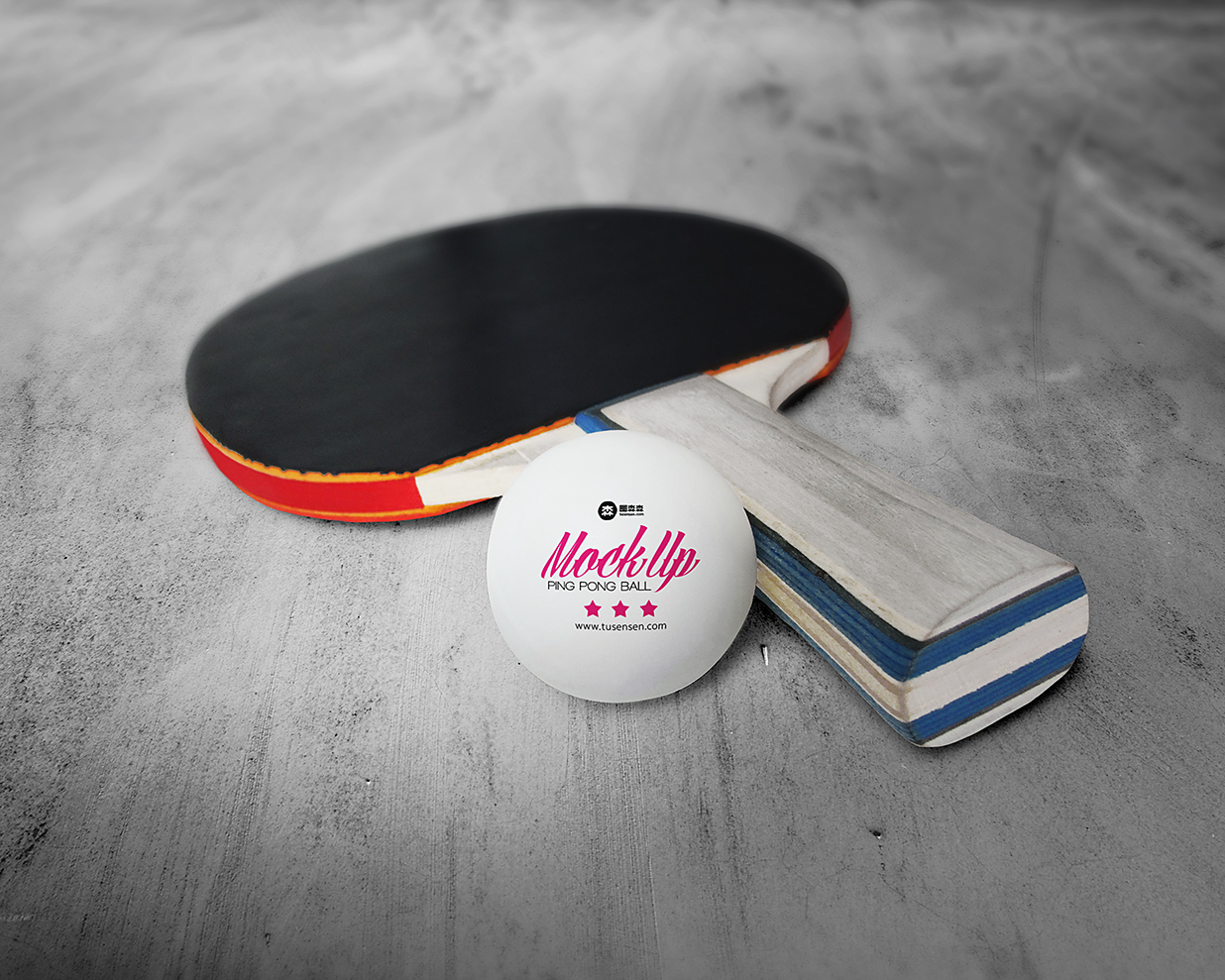 乒乓球样机mockup插图