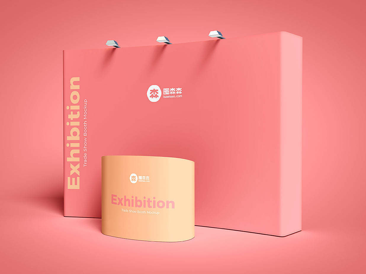 展台样机 mockup插图