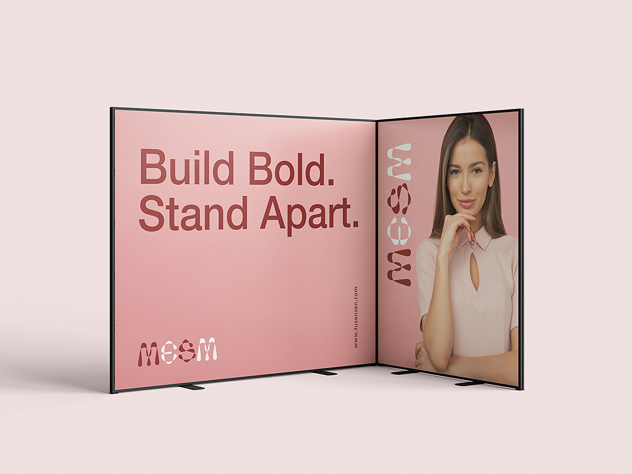 简约风展位样机 mockup3 组插图