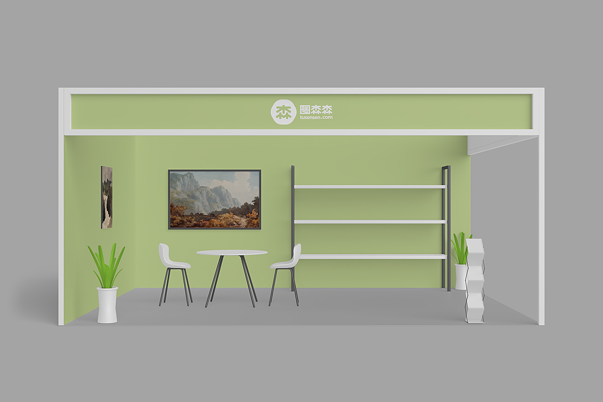 精致的展位样机 mockup2 组插图