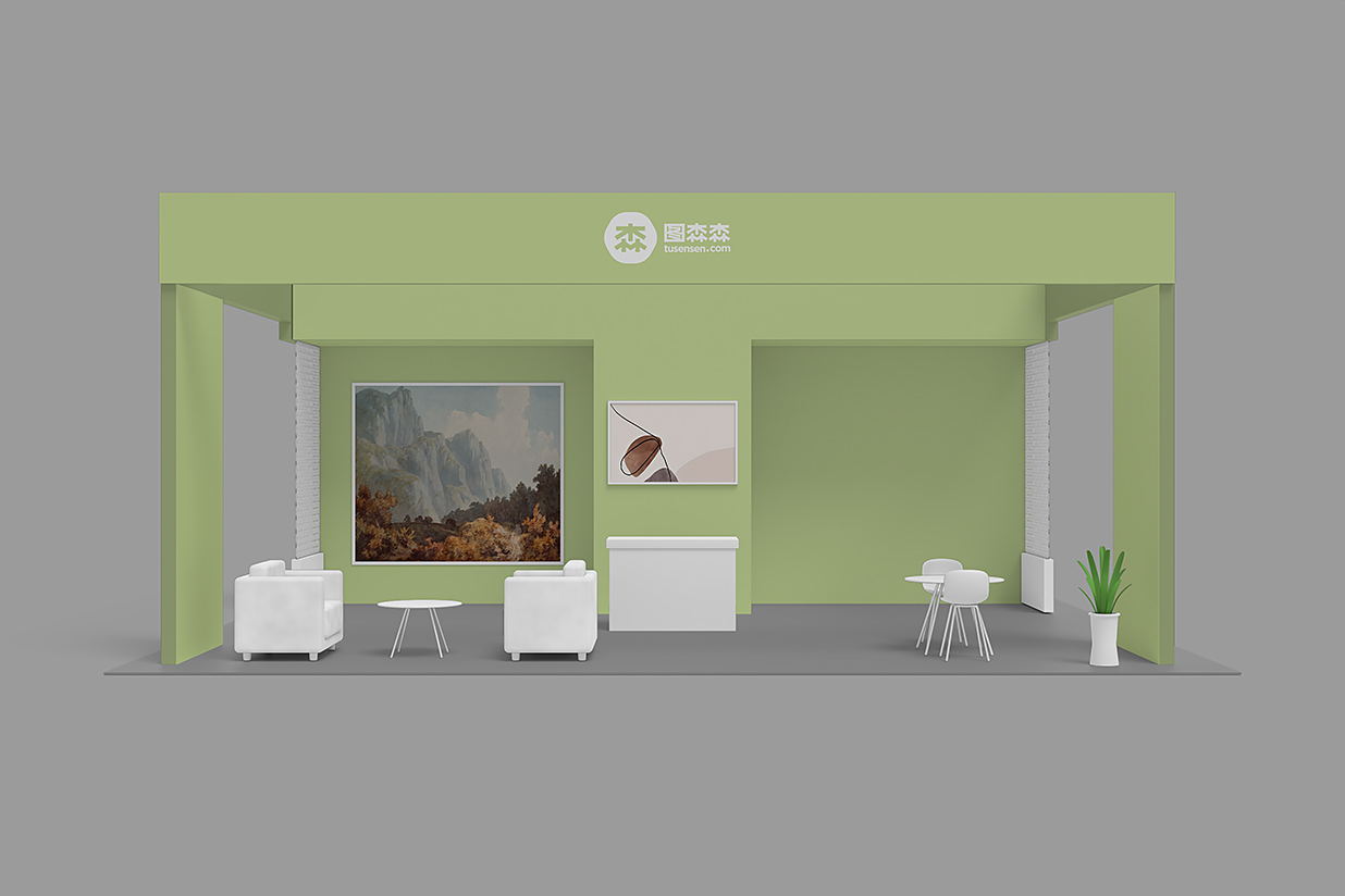 展位样机 mockup2 组插图